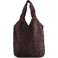 Next Schultertasche Schultertasche in Raffiaoptik (1-tlg)