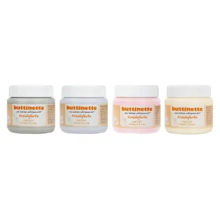 buttinette Kreidefarben "Vintage", 4x 150 ml