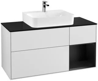 Villeroy & Boch Waschtischunterschrank Finion F17 1200x603x501mm WT mittig, F172PDMT F172PDMT