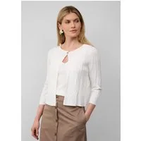 s.Oliver Cardigan Strickjacke Kurzer Cardigan mit Strukturmuster und 3/4-Ärmeln