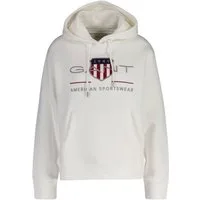 Gant Sweater Damen Sweatshirt Baumwolle Archive Shield Hoodie