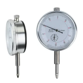 ETOPOO Mechanical Dial Test Indicator Gauge 0-10mm Range 0.01mm Precision with Universal Magnetic Base for Accurate Meas