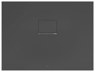 Villeroy & Boch Duschwanne Squaro Infinity (1075SQI2I) 1000x750x40mm Quaryl Anthracite UDQ1075SQI2IV1S