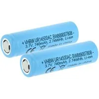 vhbw Akku passend für Braun iO 10, 7, 6, 9, 8 Rasierer / Zahnbürste (740 Akku Akku Li-Ion 740 mAh (3,7 V, 2 St), Leistungsfähige Austausch-Akkus für Ihre Elektrozahnbürste