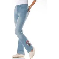 Sieh an! Bequeme Jeans Jeans leicht vertieft