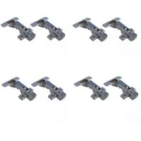 NELI Möbelbeschlag Scharniere mit Softclose (neu) passend für BESTA (IKEA) (8 St., Alle Sets inklusive Befestigungsmaterial), alle Scharniere mit Softclose, passend für BESTA (IKEA)