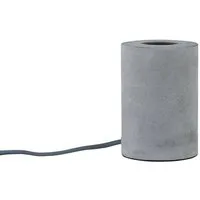 Paulmann Tischleuchte Neordic Mik rund max.1x20W E27 Grau 230V Beton, ohne Leuchtmittel