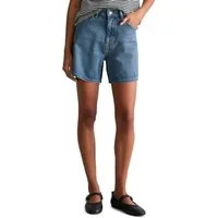 Marc O'Polo DENIM Jeansshorts Model Filda relaxed aus Rigid Denim hohe Leibhöhe