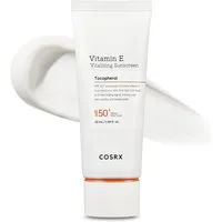 Cosrx Sonnenschutzcreme Vitamin E Vitalizing Sunscreen SPF 50+ PA+++ 50 ml – Koreanische, Sonnencreme UVA/UVB, mattes Finish ohne, Weißelffekt, antioxidative Pflege, mit Vitamin E für fettige & empfindliche Haut