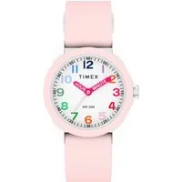 Timex Quarzuhr TIME TEACHER TW2W92000VV, Armbanduhr, Kinderuhr, Lernuhr, Geburtstag, Schulanfang, Geschenkidee