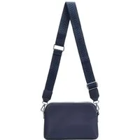 ITALYSHOP24 Schultertasche Damen Tasche Bodybag Umhängetasche Crossbody Brusttasche Handtasche, Crossover Muster Taschengurt Smartphone Geldtasche Abend Handy Clutch