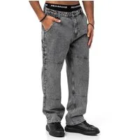 RedBridge Weite Jeans Red Bridge Herren Baggy Jeans Hose Denim Pants 5-Pocket-Style