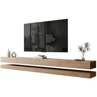 Lookway TV-Schrank SKY 280 cm mit LED-Beleuchtung (1x Tv-Schrank)