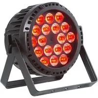 lightmaXX LED Scheinwerfer, LED PAR Scheinwerfer, RGBWA-UV LEDs, IP65 Wetterfest, DMX Steuerbar