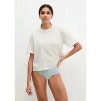 Marc O'Polo Pyjamaoberteil Mix N Match Cotton mit Rundhalsausschnitt und kurzen Ärmeln