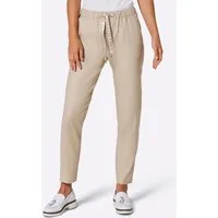 creation L Jerseyhose Leinen-Viskose-Hose komfortabel