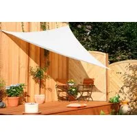 Floracord Sonnensegel Dreieck, B: 300 cm, cremeweiß