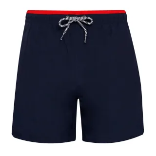 Asquith & Fox Herren-Badeshorts (Marine/Rot)