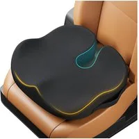 ProtoArc Sitzkissen Auto Anti-Rutsch Sitzkissen Rollstuhlkissen Bürostuhl Orthopädisch, Ergonomisches Steißbeinkissen Memory Foam