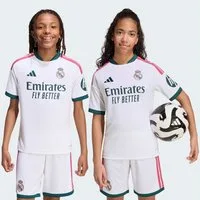 adidas Performance Fußballtrikot REAL MADRID 26/27 KIDS HEIMTRIKOT mit Rundhalsausschnitt, mit Climacool Technologie