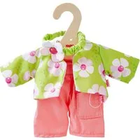 Haba Puppenkleidung Zubehör für Stoffpuppe Kleiderset Blumenzauber 1305978001