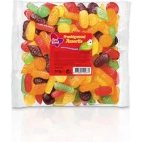 Red Band Süßigkeit, Red Band Fruchtgummi Assortie buntes Englisches Weingummi 500g