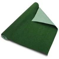 Spetebo Outdoorteppich Rasen Teppich mit Drainage Noppen, rechteckig, Höhe: 1000 mm, schnelltrocknend und wetterfest