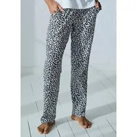 Vivance Dreams by Lascana Pyjamahose mit Schwarz-Weiß-Druck
