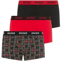 HUGO Trunk TRUNK TRIPLET DESIGN (Packung, 3-St) mit Logobund