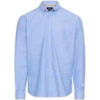 camel active Langarmhemd unifaben, mit Button-Down-Kragen