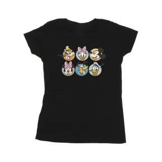 Disney - "Mickey Mouse and Friends" T-Shirt für Damen (Schwarz)