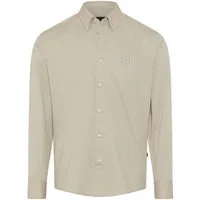 BOSS ORANGE Langarmhemd Ricoplus M Button-down-Kragen, Regular Fit, reine Baumwolle