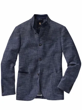 Mey & Edlich Herren Territorium-Janker Blau Obermaterial: 60 % Baumwolle, 40 % Polyester