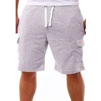 Reslad Sweatshorts Reslad Kurze Hose Herren Cargo Shorts RS-5097 (1-tlg., Jogginghose kurz Sporthose kurze Hose) Jogginghose kurz Sporthose Sweathose Trainingshose