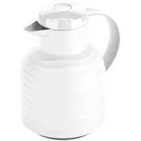 Isolierkanne SAMBA WAVE, 1 Liter weiß, QUICK PRESS Verschluss
