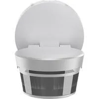 Busch-Wächter Profi 220 Grad Bewegungsmelder mit Bluetooth und Dämmerungssensor aluminium, Retail