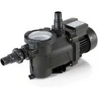 Arebos Teichpumpe Schwimmbadpumpe 800W, Filterpumpe mit Vorfilter & 19000 l/h, für Süß-& Salzwasserpools geeignet, Geeignet für Beckengröße:bis 76m³