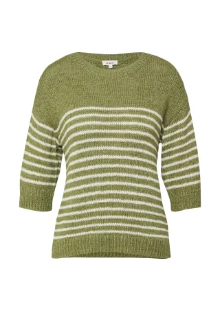 s.Oliver - Strickpullover olive - Gr. - 34