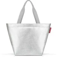 REISENTHEL® Tragetasche shopper M silver crackle