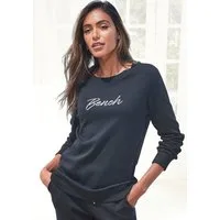 Bench. Loungewear Sweatshirt mit Logostickerei, Loungewear
