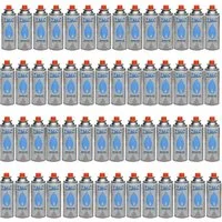 ZMC Gaskartusche Butan Gas Kartusche 227g Butangas Gaskartusche Silber, Zubehör für Gaskocher Campingkocher Brenner Gasheizung Gasbrenner, 56 St., MSF-1a Gaskartuschen Campinggas Bunsenbrenner Campingkocher