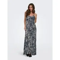 ONLY Spaghettikleid ONLMATEA LIFE STRAP LONG DRESS WVN NOOS Viskose, regular fit