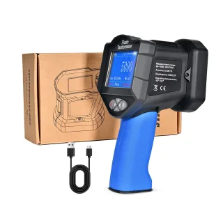Professional HP-8000D LED Stroboscope Flash Tachometer 60-1,000,000 RPM 0.001% Accuracy HD TFT Display 1500LUX USB Recha