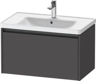 Duravit Ketho.2 Waschtischunterbau wandhängend Graphit Matt 784x455x440 mm - K25083049490000 K25083049490000