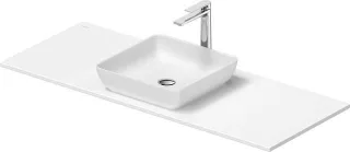 Duravit Sivida SET, Aufsatzbecken q.400 weiss seidenmatt 2680203200