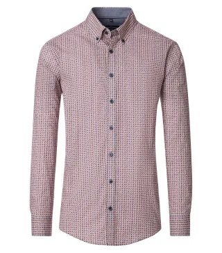 CASAMODA - Freizeithemd rot - Gr. - XL