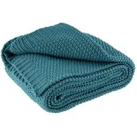 Wohndecke Strick, wometo, OEKO-TEX®, Kuscheldecke mit edlem & schlichtem Strickmuster