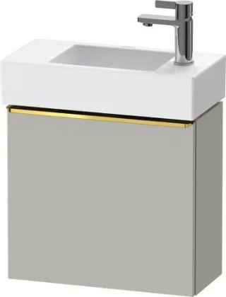 Duravit D-Neo Waschtischunterbau wandhängend Betongrau Matt 484x222x440 mm - DE4219R34070000 DE4219R34070000