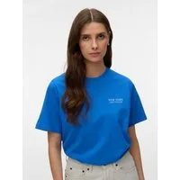 Vero Moda Kurzarmshirt VMYVONNE CATY SS TOP BOX JRS mit Rückenprint