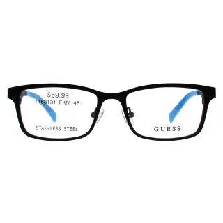 Guess Rectangle Unisex Matt Schwarz GU9143-3